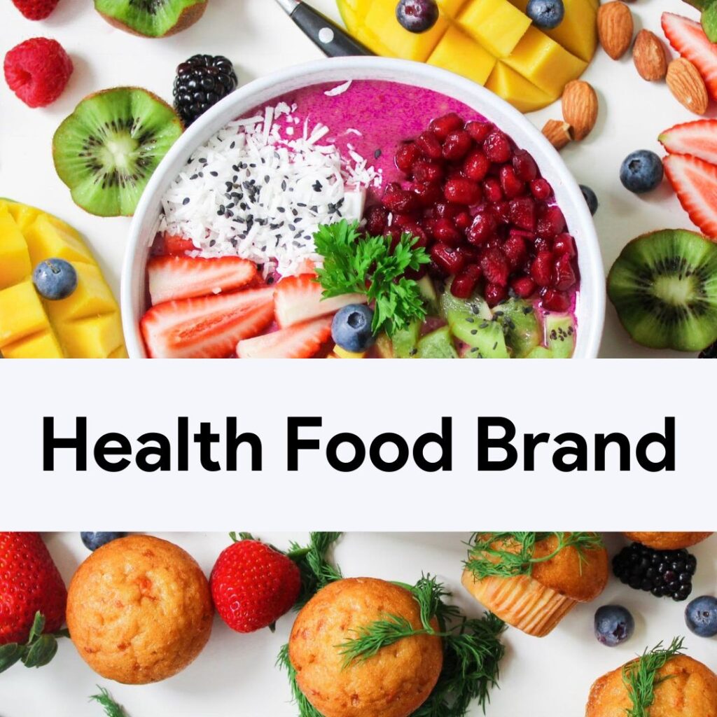 Cover Image For Health Food Brand Case Study